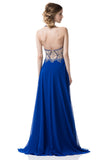 Prom & Evenning Lace Jersey Beaded Dresses