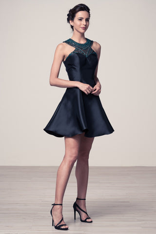 Lace short prom homecoming cocktail dress