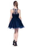 Lace short prom homecoming cocktail dress