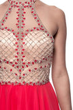Prom & Evenning Lace Jersey Beaded Dresses