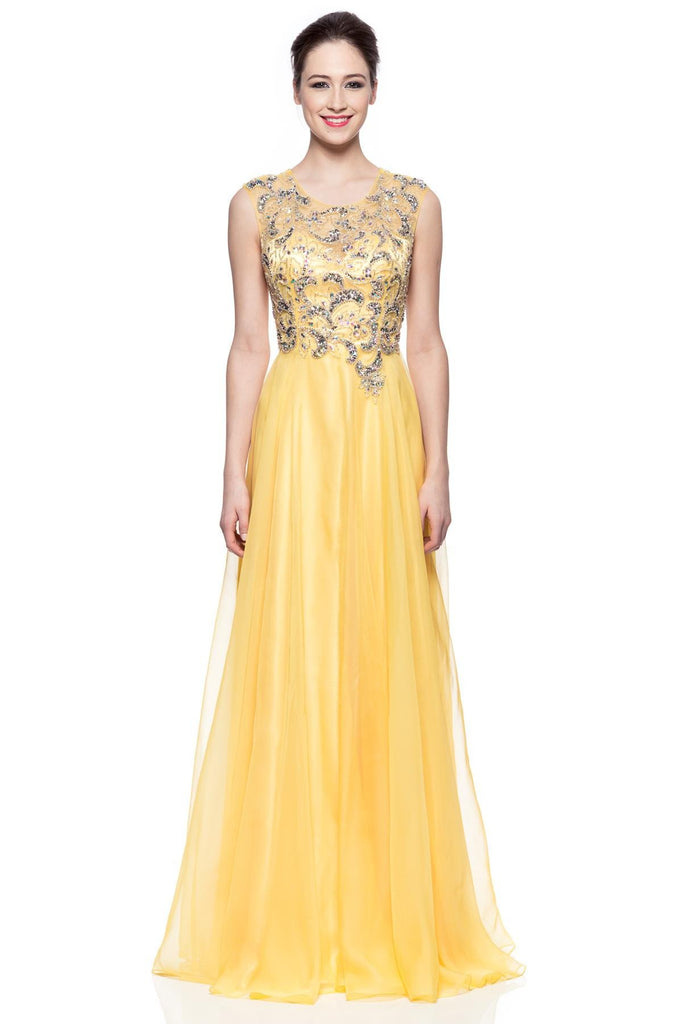 Prom & Evening Lace Beaded Dress
