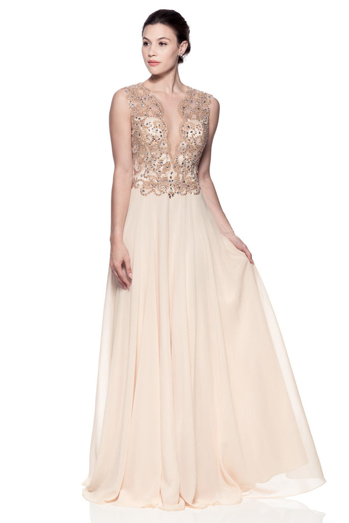 Mother Of The Bride Lace satin chiffon Long Gown Dress