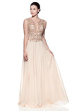 Mother Of The Bride Lace satin chiffon Long Gown Dress