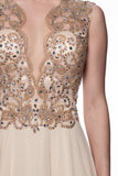Mother Of The Bride Lace satin chiffon Long Gown Dress
