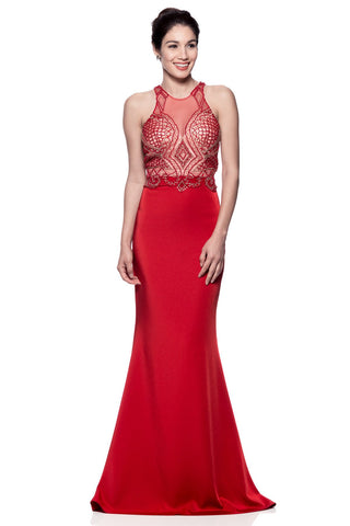 Prom & Evening Lace Beaded Dresses