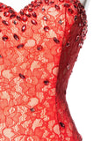 Prom & Evening Lace Beaded Dress
