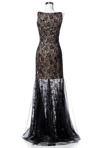 Prom & Evenning Lace Jersey Beaded Dresses