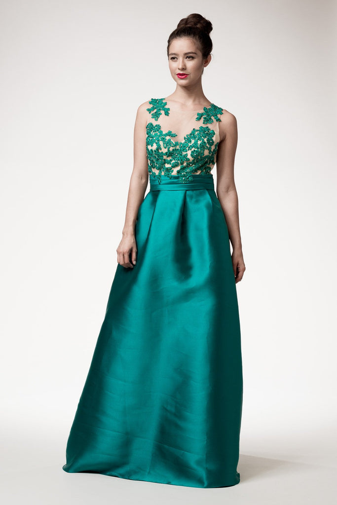 Prom & Evenning Lace Jersey Beaded Dresses