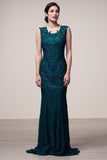 Mother Of The Bride Lace satin chiffon Long Gown Dress