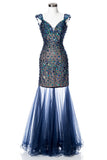 Prom & Evening Lace Beaded Dress