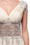 Prom & Evenning Lace Jersey Beaded Dresses