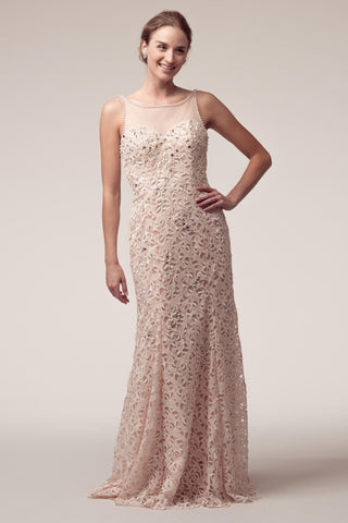 Prom & Evenning Lace Jersey Beaded Dresses