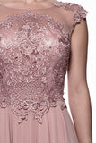 Mother Of The Bride Lace satin chiffon Long Gown Dress