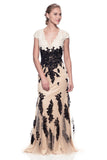 Mother Of The Bride Lace satin chiffon Long Gown Dress