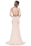 Prom & Evenning Lace Jersey Beaded Dresses