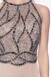 Prom & Evenning Lace Jersey Beaded Dresses