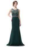 Prom & Evenning Lace Jersey Beaded Dresses