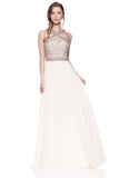 Prom & Evenning Lace Jersey Beaded Dresses
