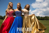 Prom & Evening Lace Satin Dress