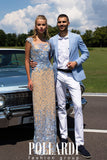 Prom & Evening Lace Satin Dress