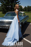 Prom & Evening Lace Satin Dress
