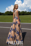 Prom & Evening Lace Satin Dress