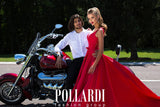 Prom & Evening Lace Satin Dress