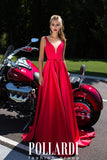 Prom & Evening Lace Satin Dress