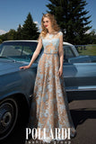 Prom & Evening Lace Satin Dress