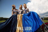 Prom & Evening Lace Satin Dress
