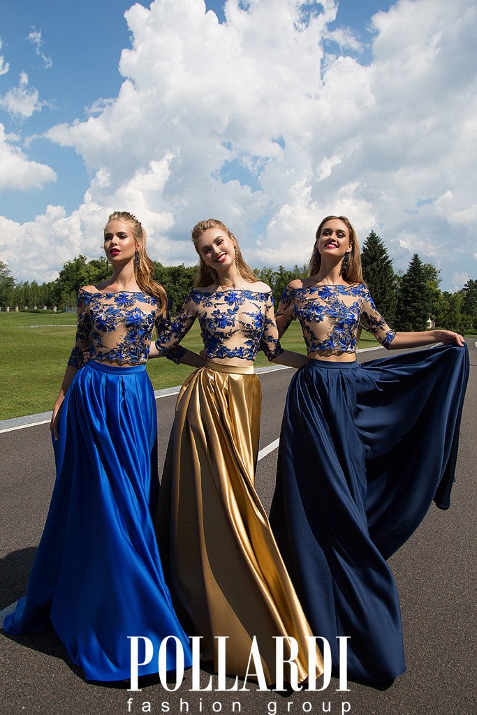 Prom & Evening Lace Satin Dress