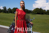 Prom & Evening Lace Satin Dress