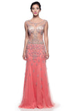Prom & Evenning Lace Jersey Beaded Dresses