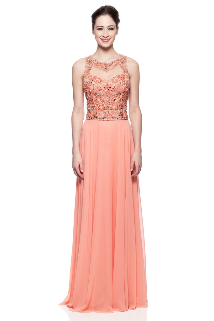Prom & Evenning Lace Jersey Beaded Dresses