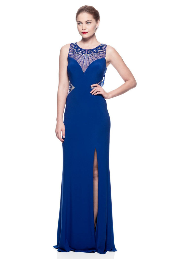 Prom & Evenning Lace Jersey Beaded Dresses