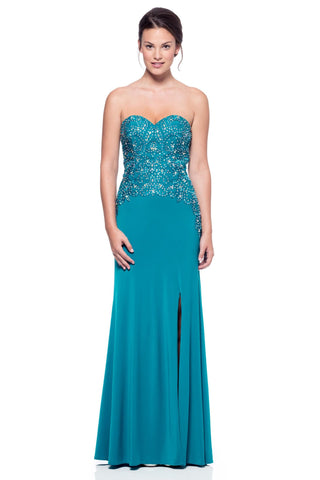 Prom & Evenning Lace Jersey Beaded Dresses