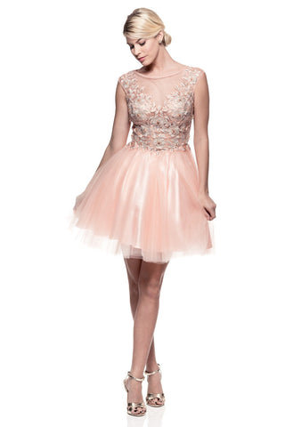Lace short prom homecoming cocktail dress