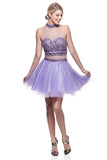 Lace short prom homecoming cocktail dress
