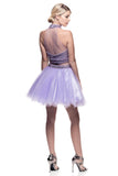 Lace short prom homecoming cocktail dress
