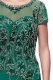 Mother Of The Bride Lace satin chiffon Long Gown Dress