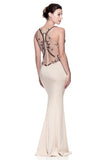 Prom & Evenning Lace Jersey Beaded Dresses