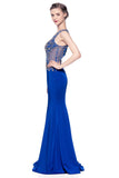 Prom & Evenning Lace Jersey Beaded Dresses