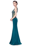 Prom & Evenning Lace Jersey Beaded Dresses