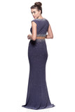 Prom & Evenning Lace Jersey Beaded Dresses