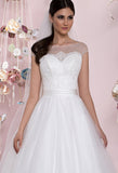 Lace tulle  princess ball gown lace A-Line wedding dress