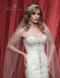 Lace beading mermaid wedding dress