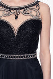 Prom & Evenning Lace Jersey Beaded Dresses