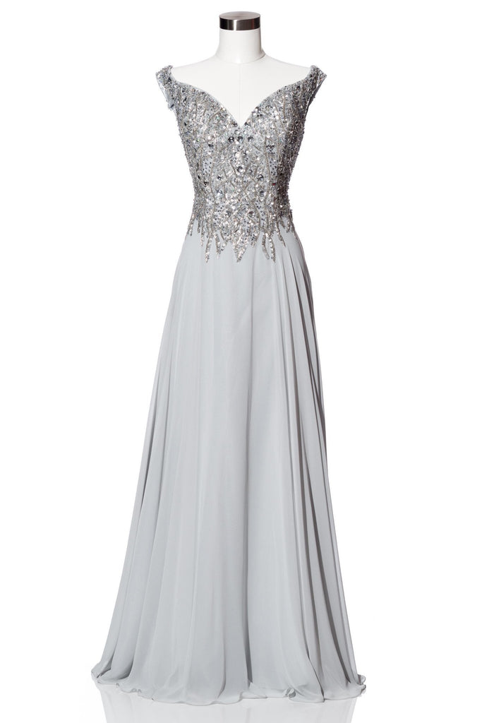 Prom & Evenning Lace Jersey Beaded Dresses