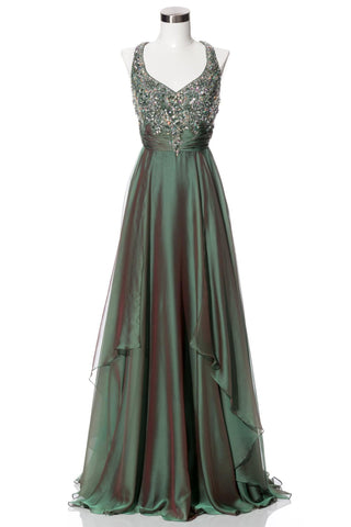 Prom & Evenning Lace Jersey Beaded Dresses