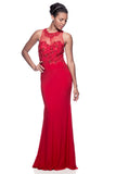 Prom & Evenning Lace Jersey Beaded Dresses